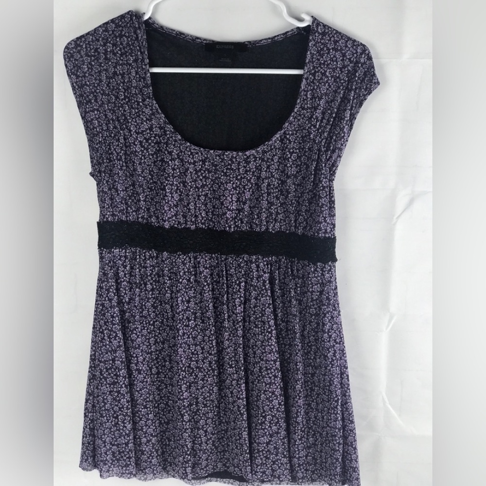 Express womens blouse top sleeveless- small